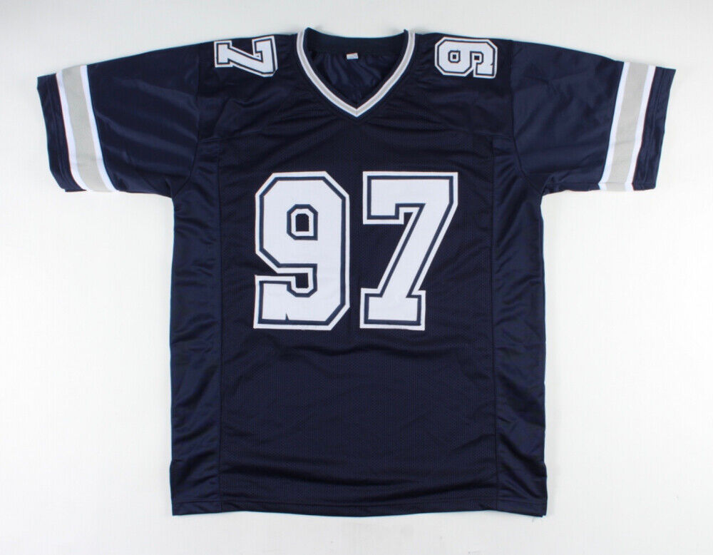 Osa Odighizuwa Signed Dallas Cowboys Jersey (JSA COA) 2021 3rd Rnd Pk Def Tckle