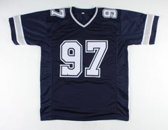Osa Odighizuwa Signed Dallas Cowboys Jersey (JSA COA) 2021 3rd Rnd Pk Def Tckle