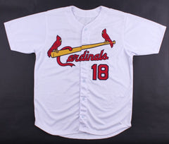 Andy Van Slyke Signed St, Louis Cardinals Jersey (JSA COA) 3×All-Star Outfielder