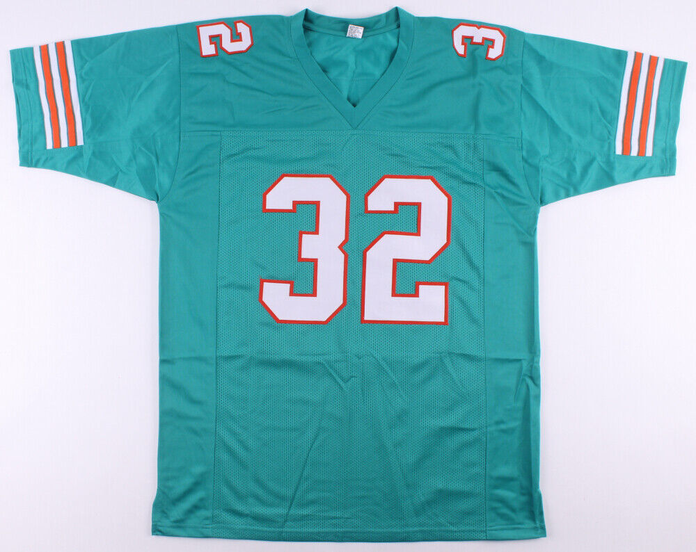 Kenyan Drake Signed Dolphins Teal Jersey (JSA COA) Miami Ex R.B. /Alabama