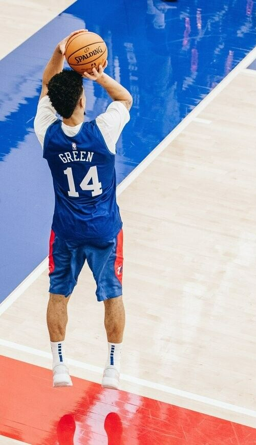 Danny Green Game-Worn Philadelphia 76ers Shirt (Fanatics) 2020-21 Season / Guard