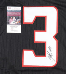 Olakunle Fatukasi Signed Rutgers Scarlet Knights Jersey (JSA COA) Linebacker