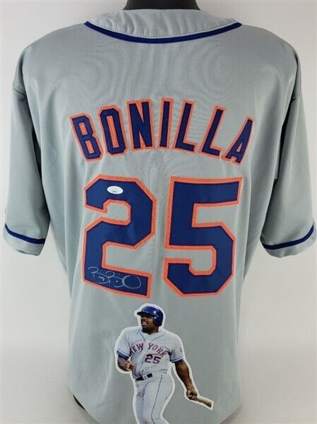 Bobby Bonilla Signed New York Mets Jersey (JSA COA) 1997 World Series Champion