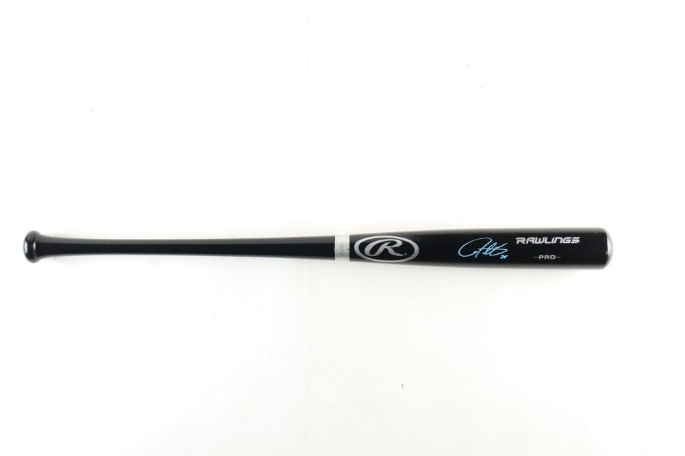 Derrek Lee Signed Rawlings Baseball Bat (JSA) Cubs, Marlins, Pirates, & Orioles