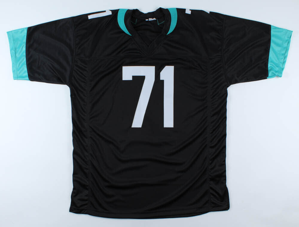 Tony Boselli Signed Jaguars Jersey (JSA COA) Jacksonville's 1st Ever Draft Pick