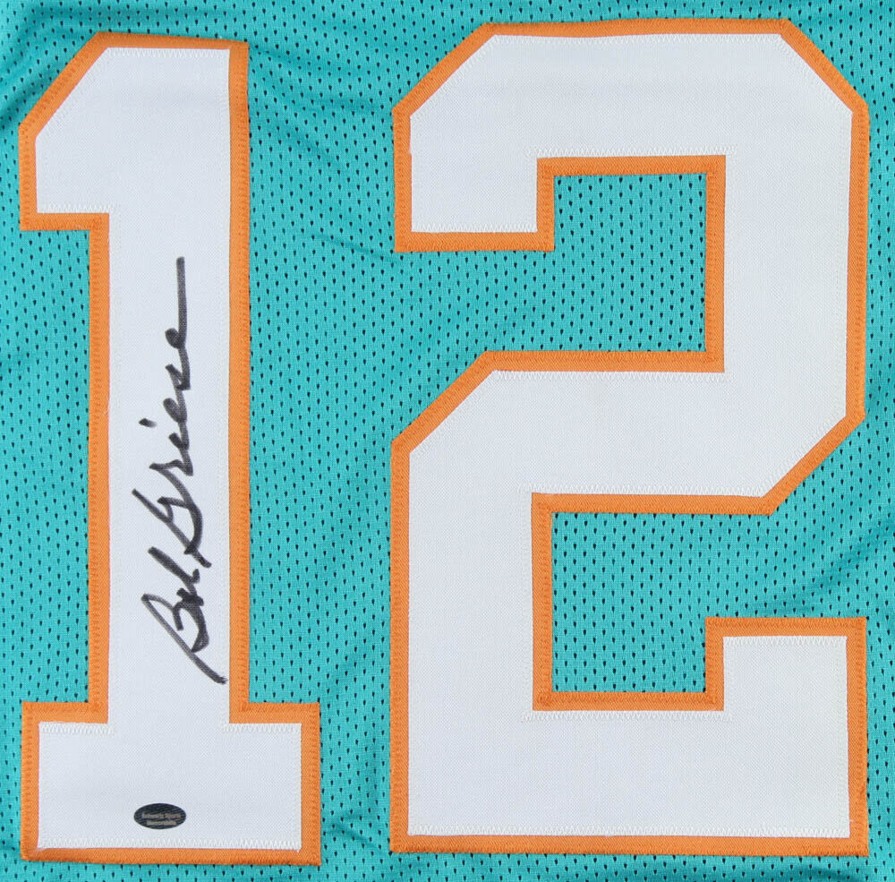 Bob Griese Signed Miami Dolphins Jersey (Schwartz COA) / 2×Super Bowl Champion