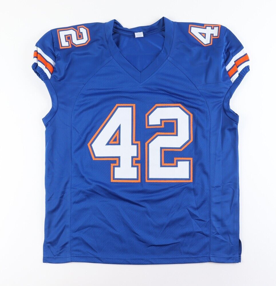 Jevon Kearse Signed Florida Gators Pro Cut Jersey (JSA) 3xPro Bowl Def. End