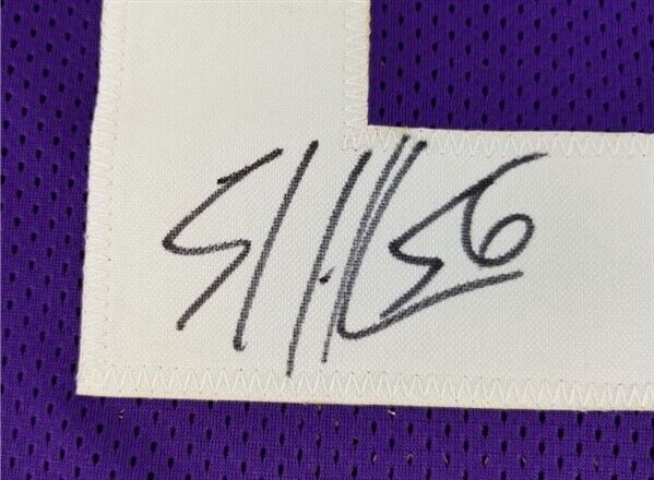 E. J. Henderson Signed Minnesota Vikings Jersey (JSA COA) 2010 Pro Bowl L.B.