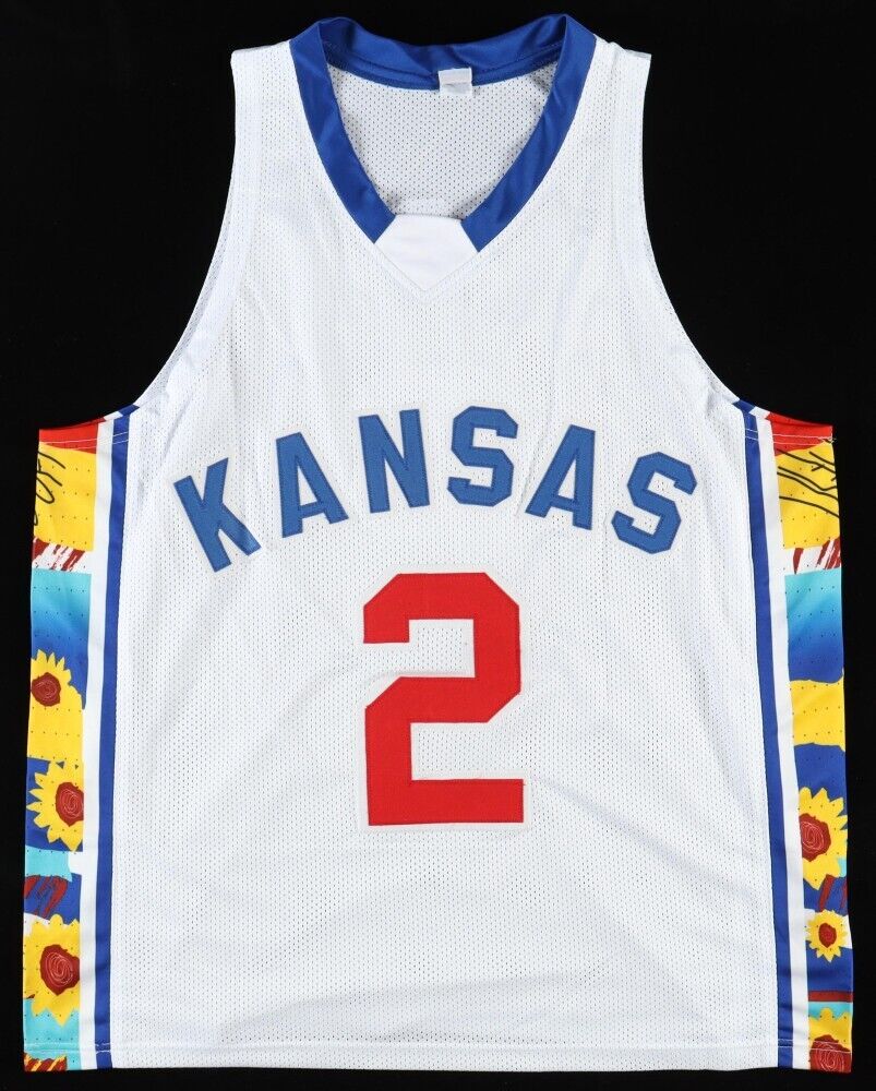 Christian Braun Signed Kansas Jayhawks Jersey (JSA) Denver Nuggets 1st Round Pck