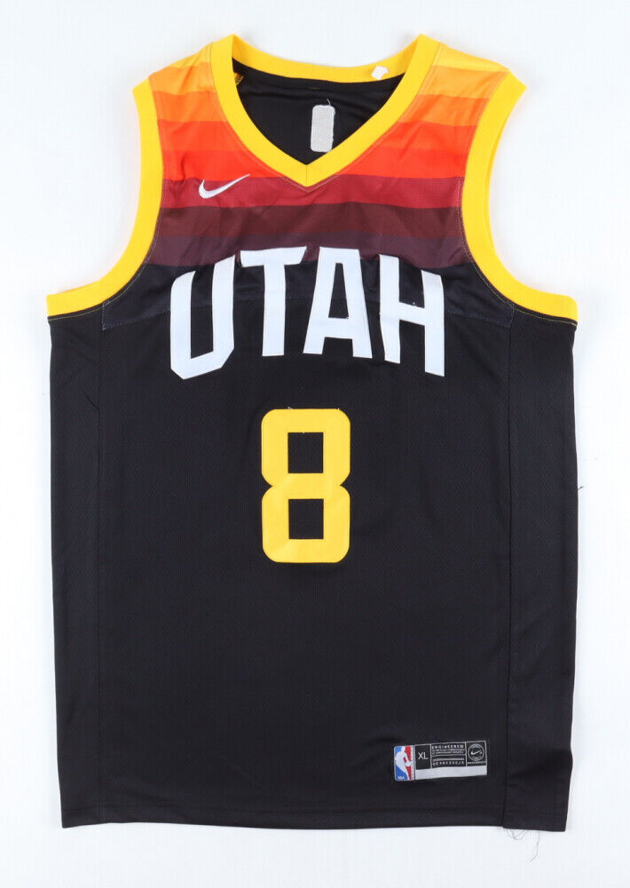 Rudy Gay Signed Utah Jazz Jersey (JSA COA) 2006 1st Round Pick / #8 Pick Overall