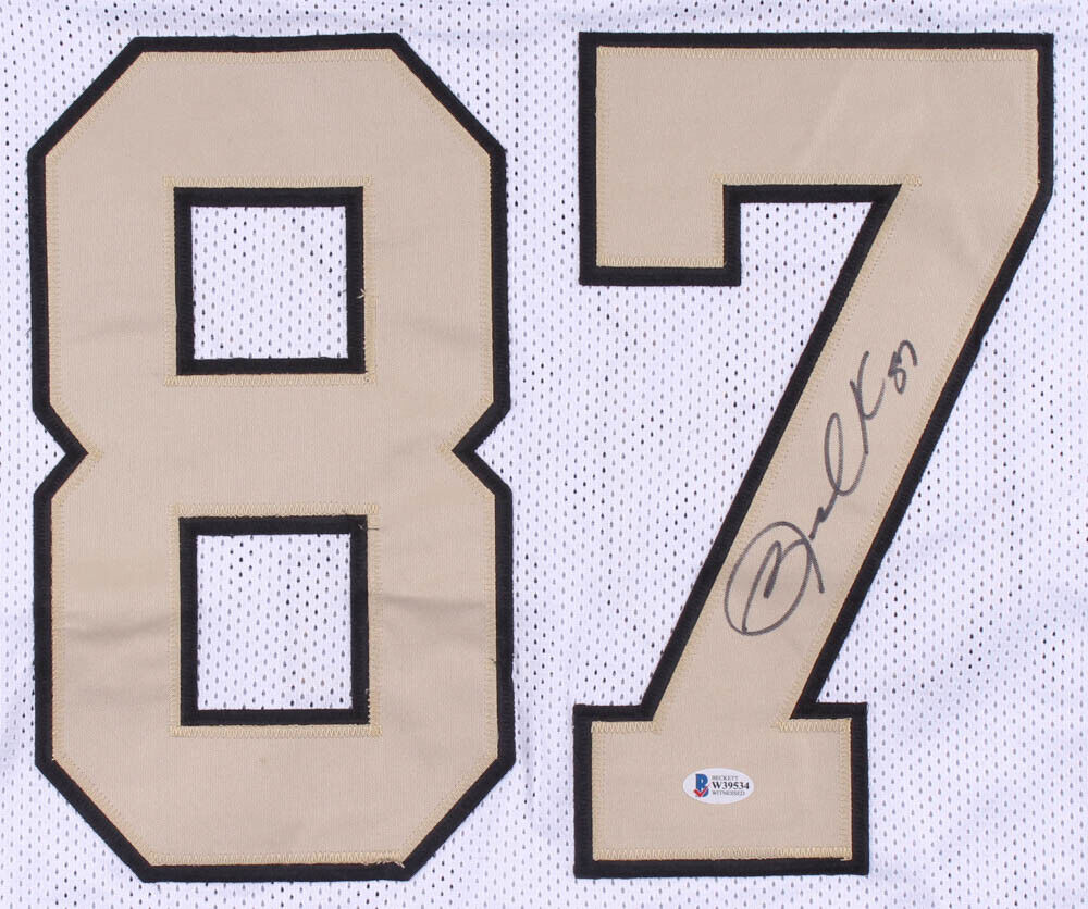 Jared Cook Signed New Orleans Saints Jersey / 2018 Pro Bowl Tight End / Beckett