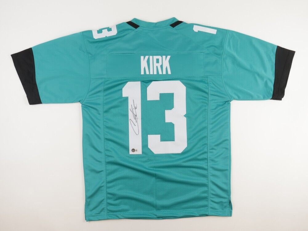 Christian Kirk Signed Jacksonville Jaguars Jersey (Beckett) 1,000+ Yard W.R 2022