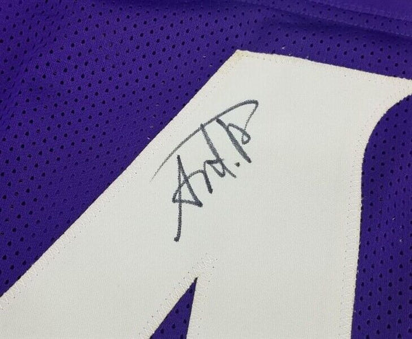 MINNESOTA VIKINGS ANTHONY HARRIS SIGNED COLOR RUSH JERSEY w/ 8x10s