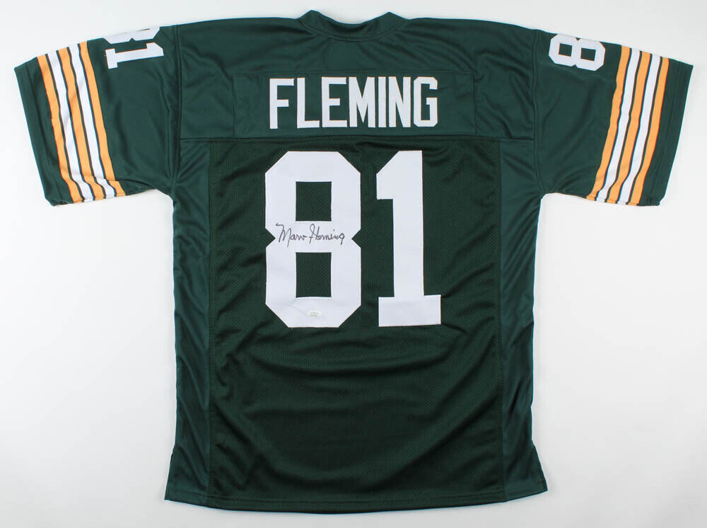 Marv Fleming Signed Green Bay Packers Jersey (JSA COA) 4xSuper Bowl Champion T.E