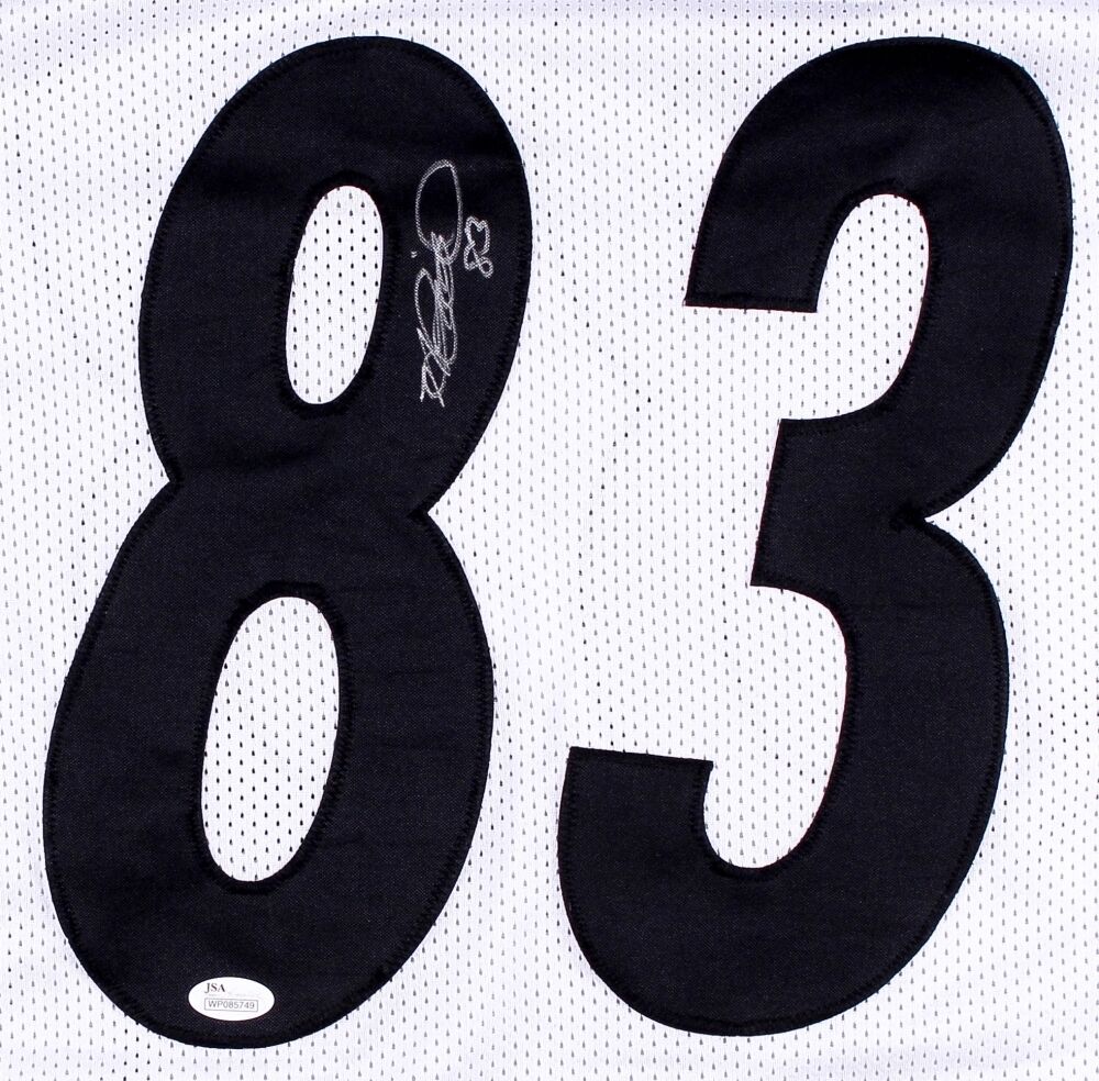 Heath Miller Signed Pittsburgh Steelers Jersey (JSA COA) 2xProBowl Tight End