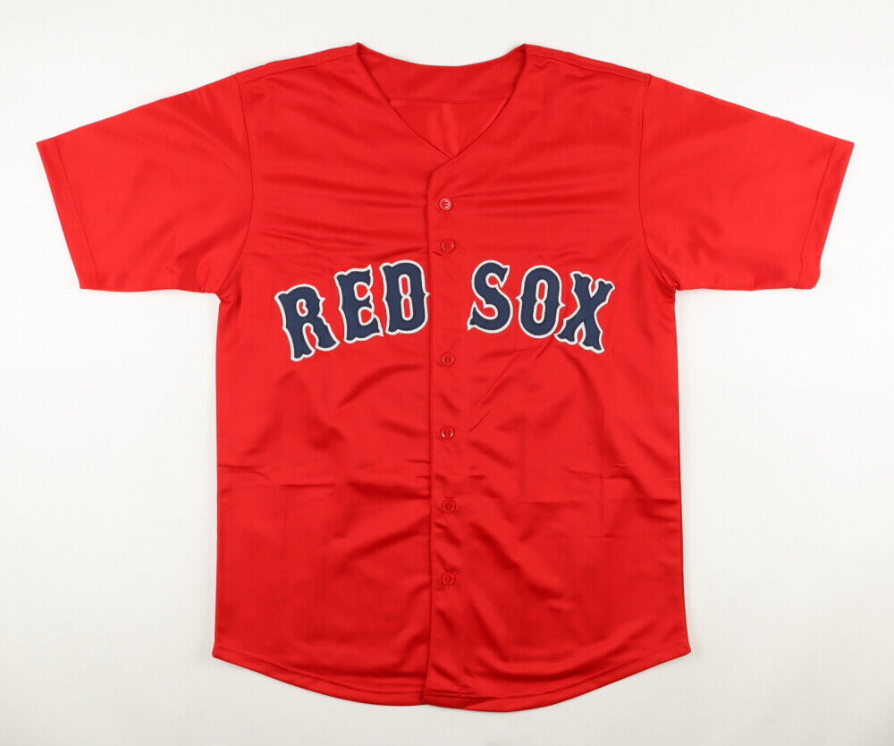 Christian Vazquez Signed Boston Red Sox Jersey (JSA COA) 2018 World Series Champ