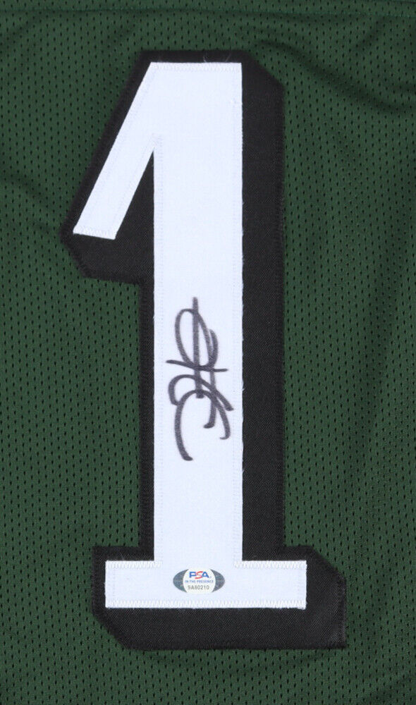 Jalen Hurts Signed Eagles Jersey (PSA Holo) Philadelphia Starting Q B Oklahoma