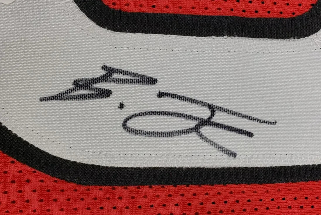 Broderick Jones Signed Georgia Bulldogs Jersey (JSA COA) Steeler 2023 1st Rnd Pk