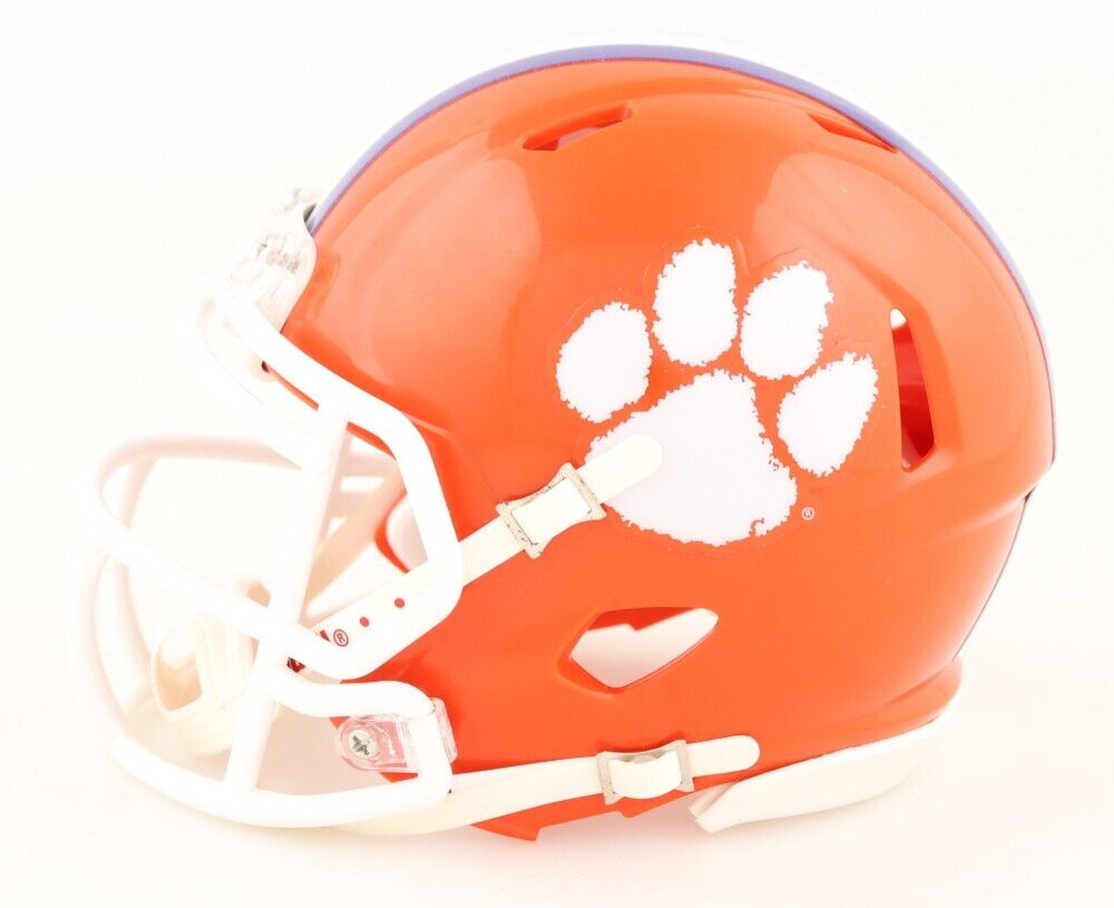 Andrew Booth Signed Clemson Tigers Speed Mini Helmet (JSA COA) Vikings Def. Back