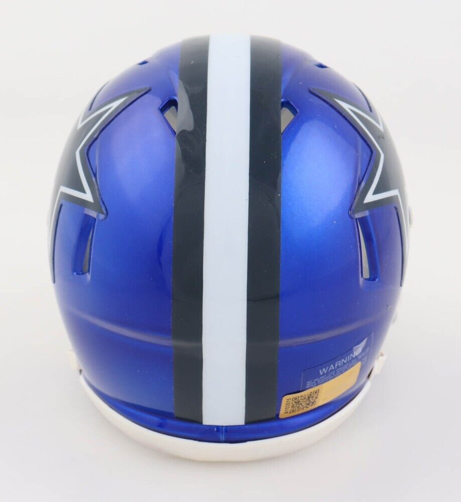 Dorance Armstrong Signed Dallas Cowboys Mini Helmet (Players Ink) Defensive End