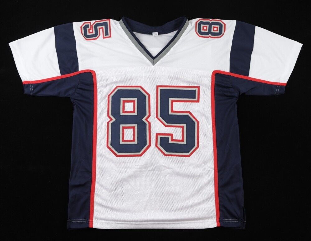 Chad Ochocinco Johnson Signed New England Patriot Jersey (PSA COA) 8xPro Bowl WR