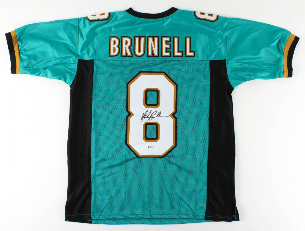Mark Brunell Signed Jacksonville Jaguars Jersey (Beckett COA) 3×Pro Bowl Q.B.