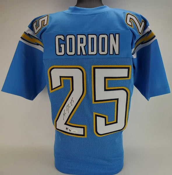 Melvin Gordon III Autographed Custom Framed San Diego Chargers Jersey  Beckett Witnessed COA at 's Sports Collectibles Store