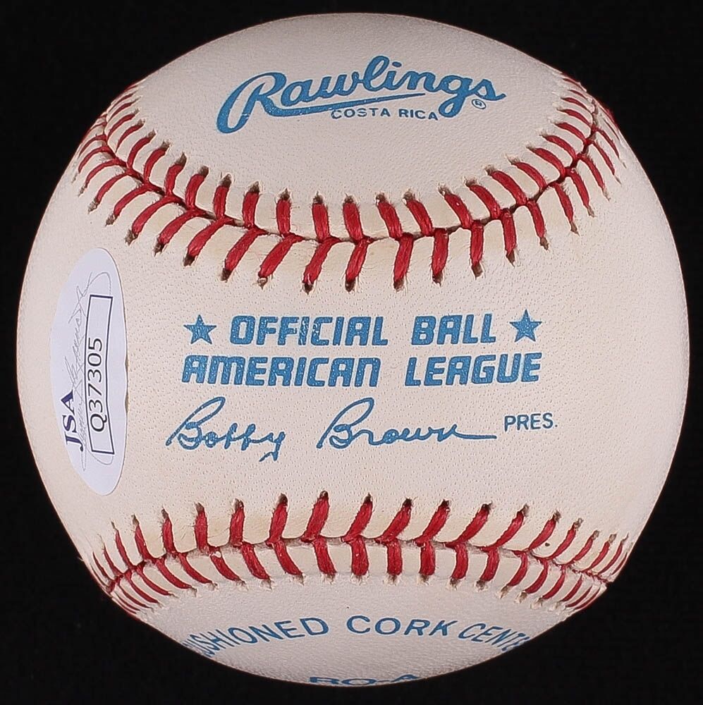 Paul Molitor Signed AL Baseball (JSA COA) 3000 Hit Club Brewers, Twins, Blue Jay