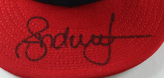 Andruw Jones Signed Atlanta Braves Baseball Cap (Beckett) 10xGold Glove Outfield