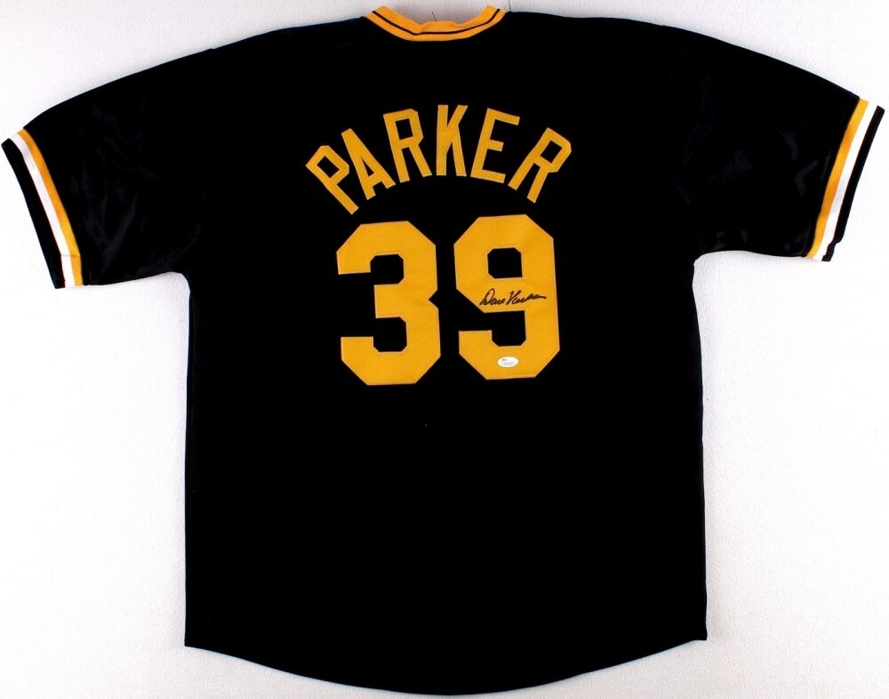 Dave Parker ( THE COBRA ) Signed Pittsburgh Pirates Jersey (JSA COA)