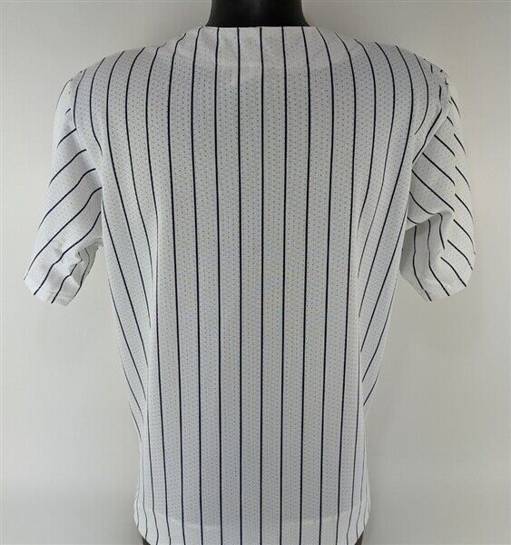 Don Larsen (d. 2020) "10-8-56" Signed New York Yankees Majestic Jersey (JSA COA)