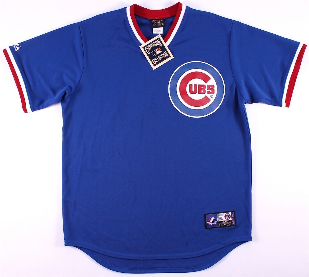 Greg Maddux Signed Chicago Cubs Majestic Cooperstown Style Jersey (Schwartz COA)