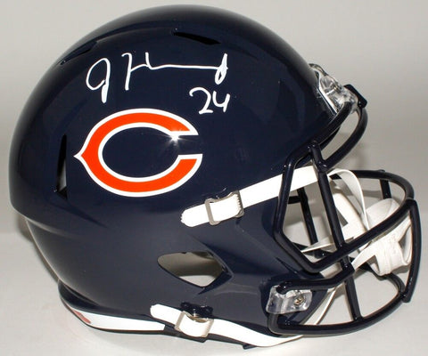Jordan Howard Signed Bears Full-Size Speed Helmet (JSA COA) Indiana Hoosier R.B.