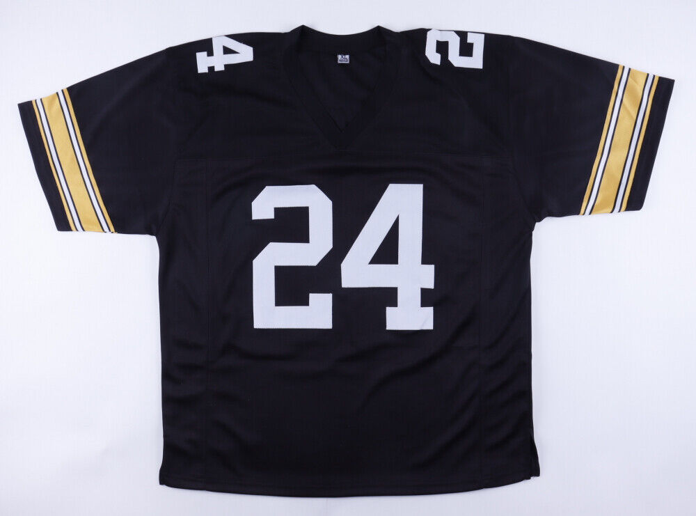 J.T. Thomas Signed Pittsburgh Steelers Jersey Inscribed "4x SB Champ" / JSA COA