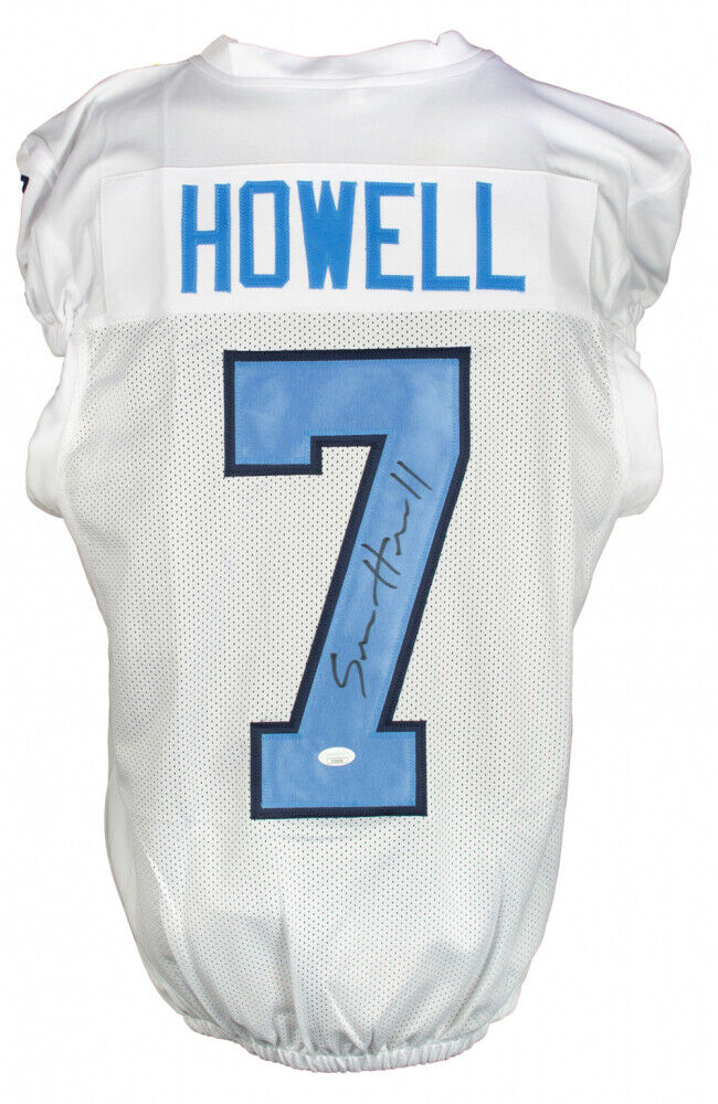 Sam Howell Signed North Carolina Tar Heels Jersey (JSA COA) 2021 Jr Quarterback