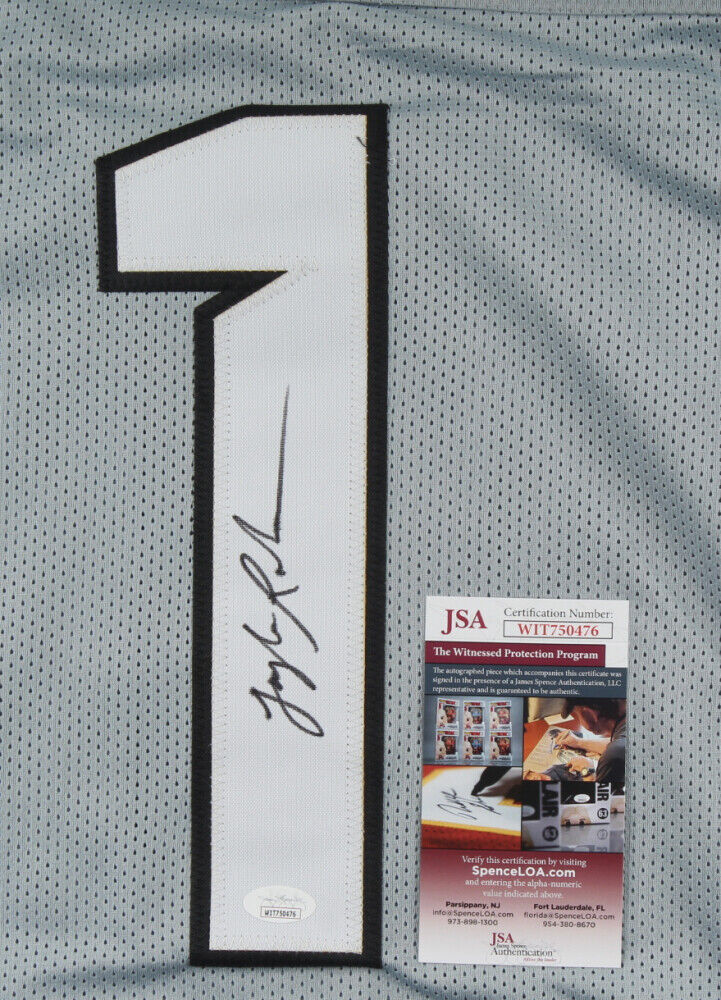 Jaylon Robinson Signed U C F Knights Gray Jersey (JSA COA)2021 Jr Wide Receiver