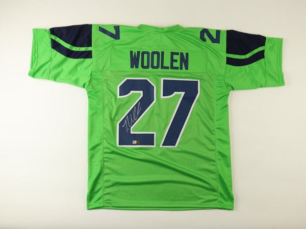 Tariq Woolen Signed Seattle Seahawks Jersey (Players Ink Holo) 2022 Pr –