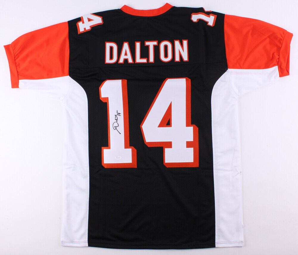Andy Dalton Signed Cincinnati Bengals Jersey (JSA COA) 3×Pro Bowl QB / TCU
