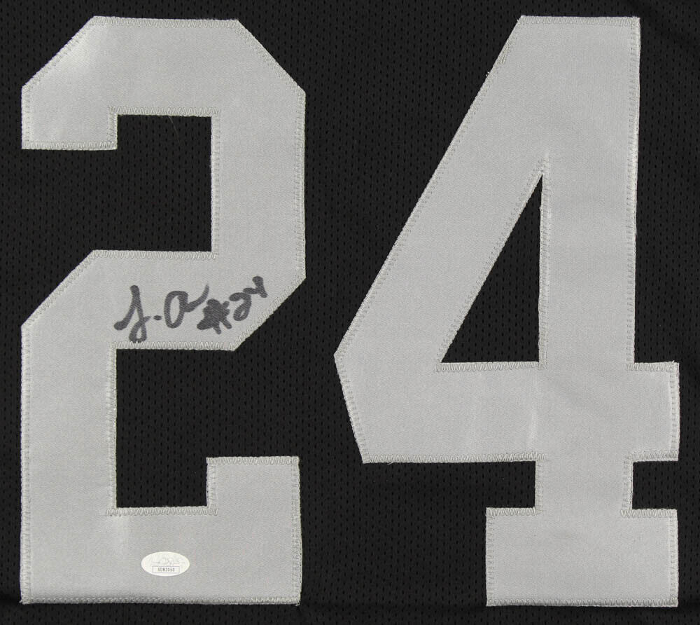Johnathan Abram Signed Oakland Raiders Jersey (JSA COA) 1st Rd Pick 2019 Draft
