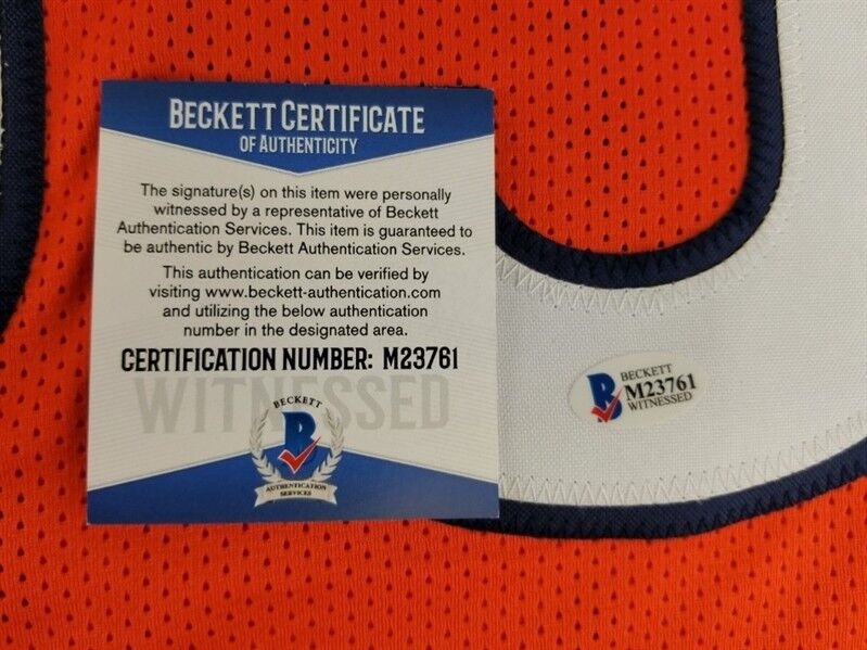 Cody Whitehair Signed Chicago Bears Custom Jersey (Beckett COA) Pro Bowl Center