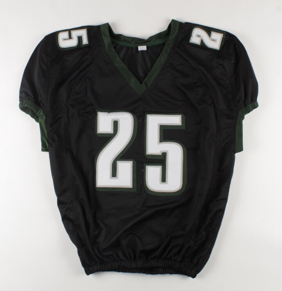 LeSean McCoy Signed Career Highlight Stat Philadelphia Eagles Jersey (JSA COA)