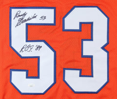 Randy Gradishar Signed Denver Broncos Jersey Inscribed "R.O.Y '89" (JSA COA) L.B