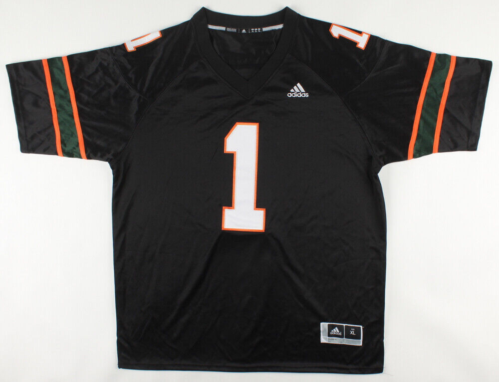 Lorenzo Lingard Signed Miami Hurricanes Jersey (JSA COA) Running Back