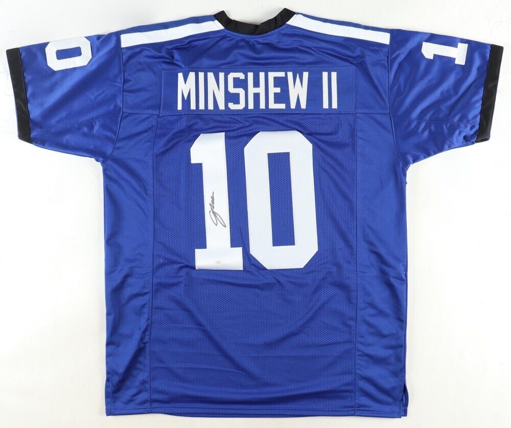 Gardner Minshew II Signed Jersey (JSA COA) Indianapolis Colts Quarterback