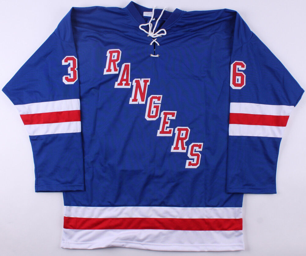 Mats Zuccarello Signed Rangers Jersey (Beckett COA) Playing career 2004–present