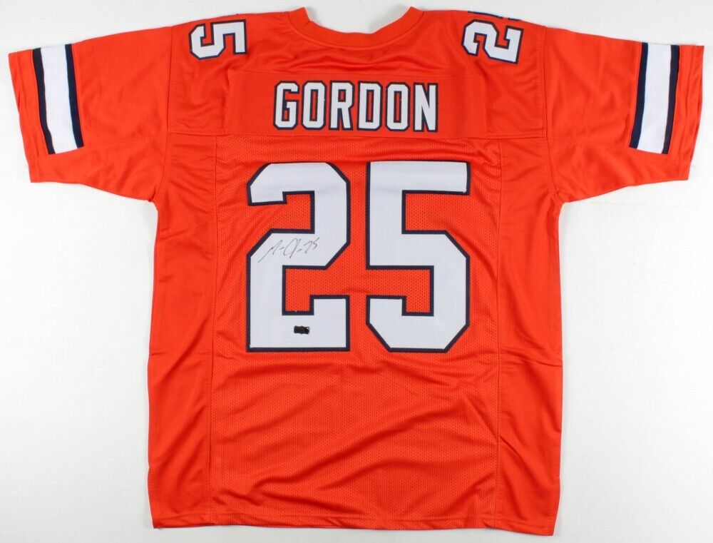 Melvin Gordon Signed Denver Broncos Jersey (Radtke COA) 2xPro Bowl Running Back