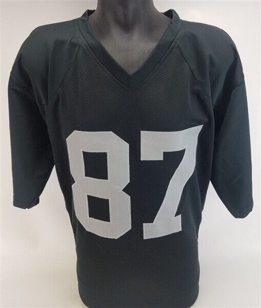 Dave Casper Signed Oakland Raiders Jersey Inscribed HOF 02 (JSA COA) 5xPro Bowl