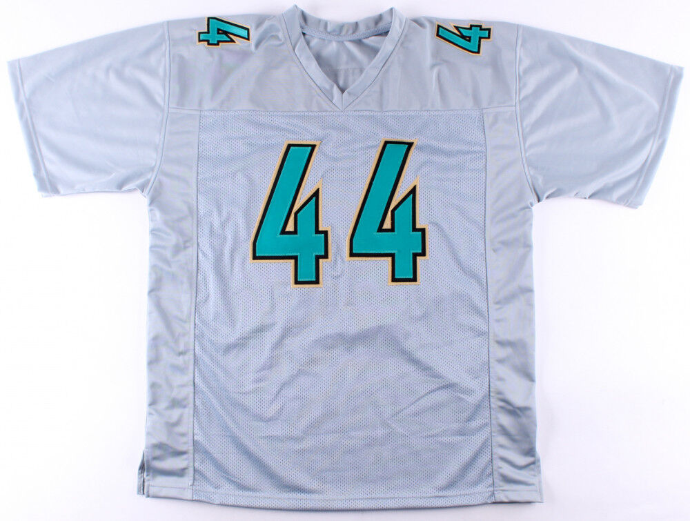 Myles Jack Signed Jaguars Grey Jersey (JSA COA) Jacksonville Linebacker / UCLA