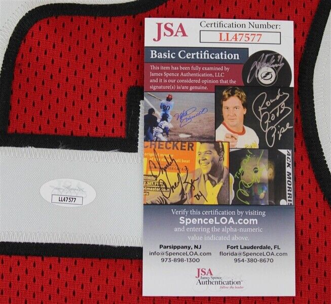 Duron Harmon Signed Rutgers Scarlet Knights Jersey (JSA COA) Patriots Safety