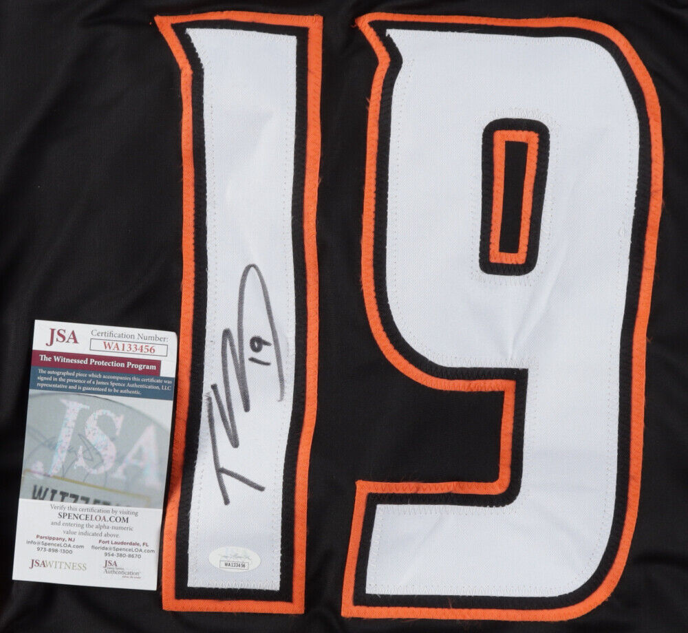 Troy Terry Signed Ducks Jersey (JSA COA) Anaheim Top Scorer 2021-22 / 67 points